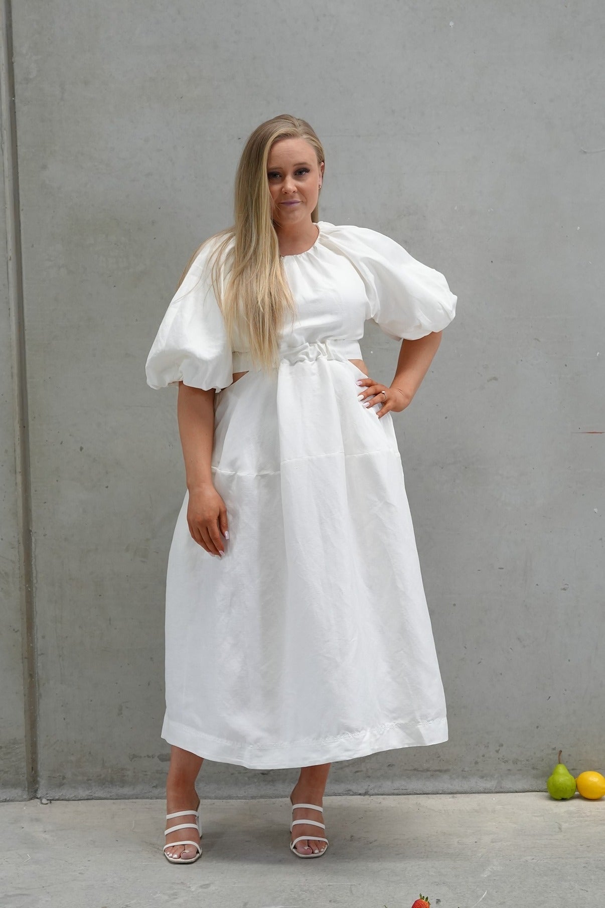 Aje - Mimosa Cut Out Midi Dress