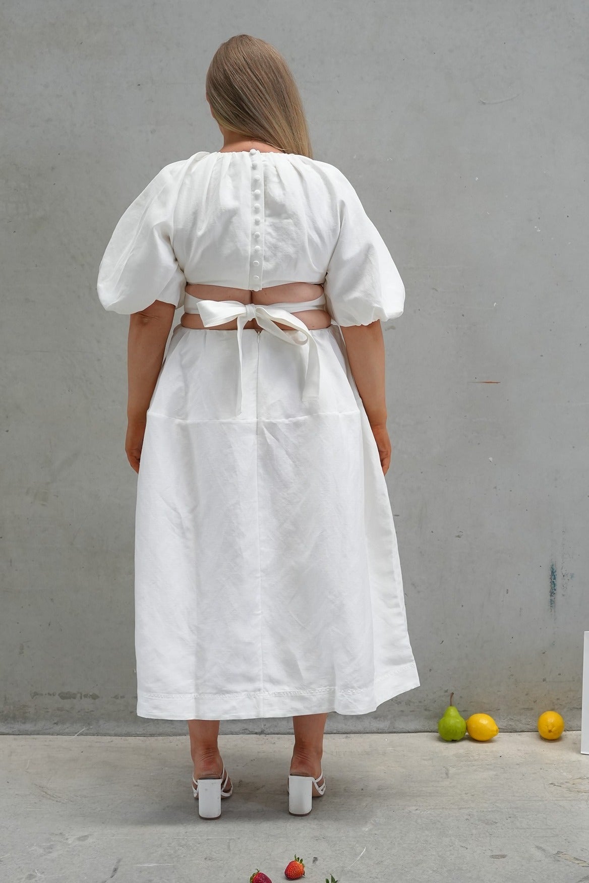 Aje - Mimosa Cut Out Midi Dress
