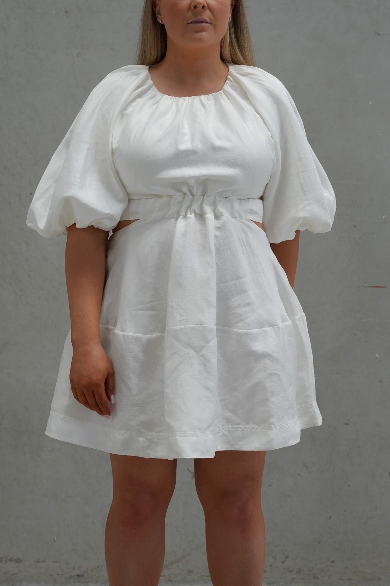 Aje - Mimosa Cut Out Mini Dress