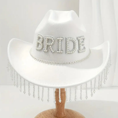 "Bride" Cowgirl Hat